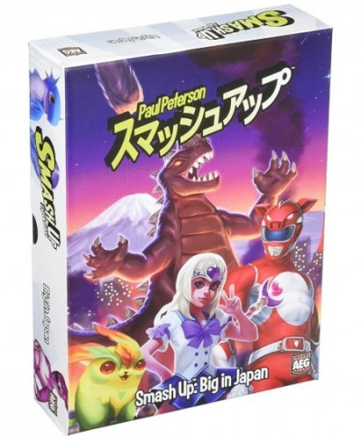 Smash Up Big in Japan Expansion - Board Game Card Game Kaiju Anime and More 2 to 4 Players 30 to 45 Minute Play Time for Ages...