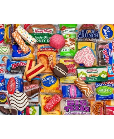 Springbok's 1000 Piece Jigsaw Puzzle Snack Treats - Made in USA $34.09 - Jigsaw Puzzles