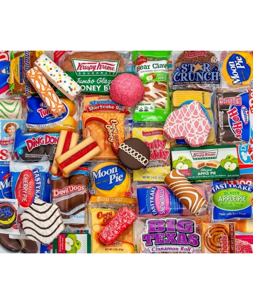 Springbok's 1000 Piece Jigsaw Puzzle Snack Treats - Made in USA $34.09 - Jigsaw Puzzles