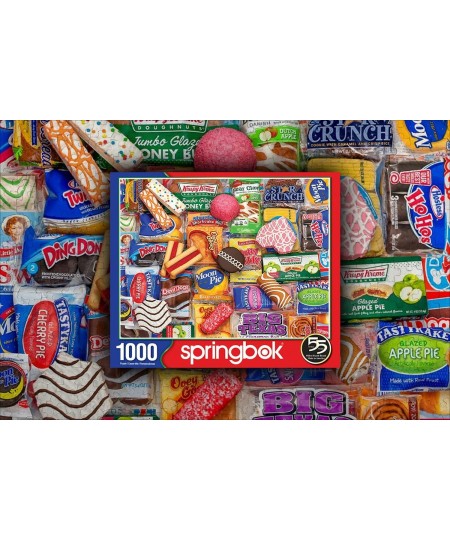 Springbok's 1000 Piece Jigsaw Puzzle Snack Treats - Made in USA $34.09 - Jigsaw Puzzles