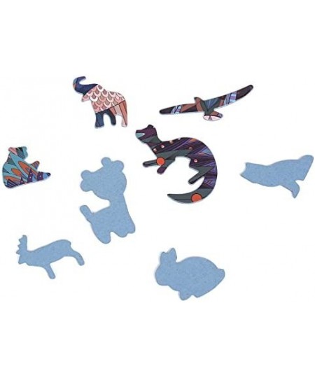 Jigsaw Puzzles for Kid and Adult King Size Material Jigsaw Shaped Puzzle with 300 Unique Fragments (Fox King Size) $18.09 - J...