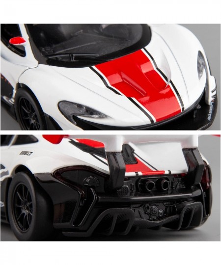 Diecast Model Cars Toy Cars McLaren P1 1:32 Scale Alloy Pull Back Toy Car with Sound and Light Toy for Girls and Boys Kids To...