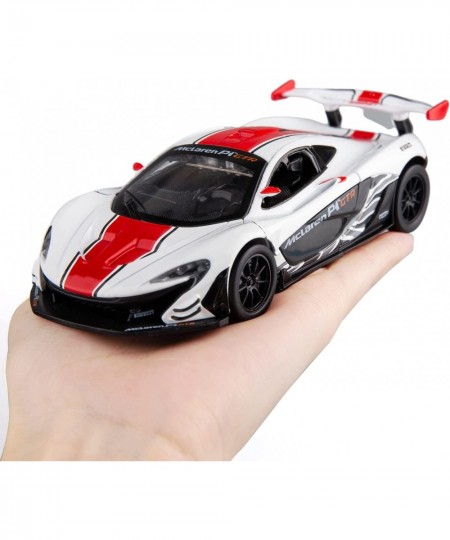 Diecast Model Cars Toy Cars McLaren P1 1:32 Scale Alloy Pull Back Toy Car with Sound and Light Toy for Girls and Boys Kids To...