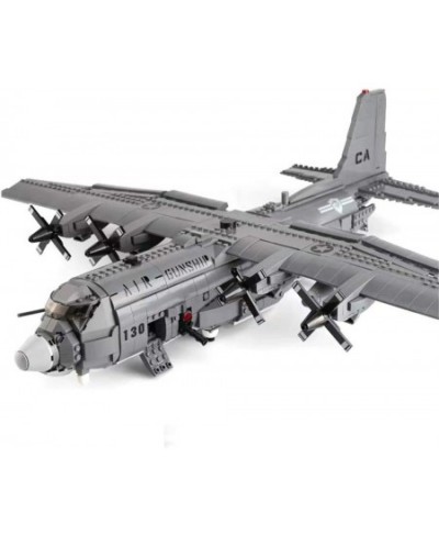 Xingbao Military Army Series The AC130 Aerial Gunboat Set Building Blocks Bricks Educational Toys Classic Model Plane WW2 Toy...