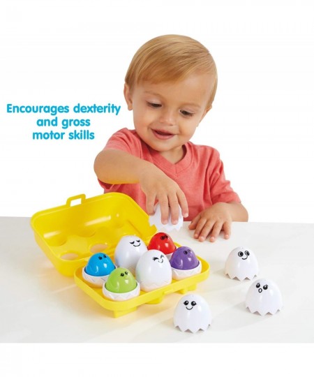 Kidoozie Peek N Peep Eggs Mentally Stimulating Employs Tactile Engagement Sorting/Stacking Toy for Toddlers Ages 12 Months an...