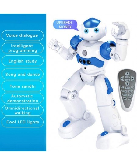 Children's RC Intelligent Robot Toy Gesture Sensing Dancing Walking High-tech Artificial Intelligence Robot Remote Control Ro...