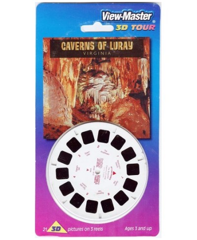 Caverns of Luray Virginia ViewMaster 3 Reel Set - 21 3d Images $62.09 - Viewfinder Toys