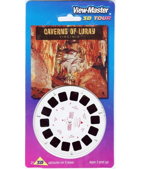 Caverns of Luray Virginia ViewMaster 3 Reel Set - 21 3d Images $62.09 - Viewfinder Toys