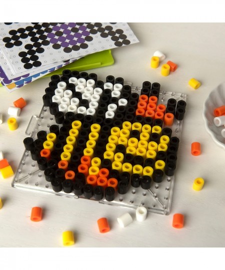 80-70729 Biggie Fuse Bead Pattern Cards and Pegboards Multicolor 20pcs $17.14 - Craft Kits