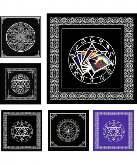 Non-woven Tarot Altar Tablecloth Rune Divination Altar Tarot Patch Table Cover For Magicians Daily Board Games Card Pad divin...