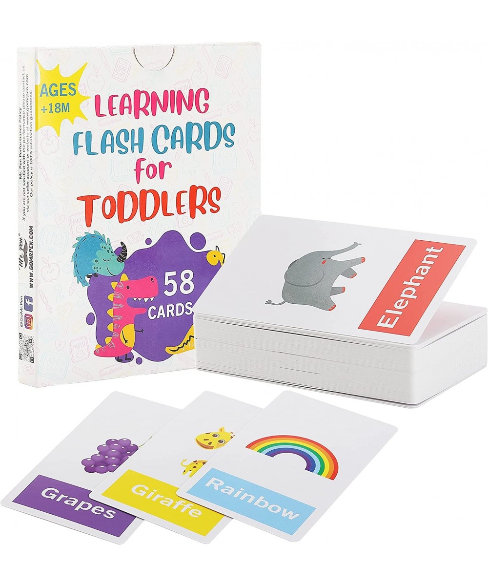 Mr. Pen- Alphabet Flash Cards for Toddlers Double-Sided 58 Picture Cards Toddler Flash Cards Alphabet Flash Cards Baby Flash ...