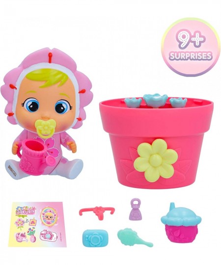 Happy Flowers | 9 Surprises to UNbox Mystery Doll for Girls & Kids 3 and up $15.91 - Doll Playsets