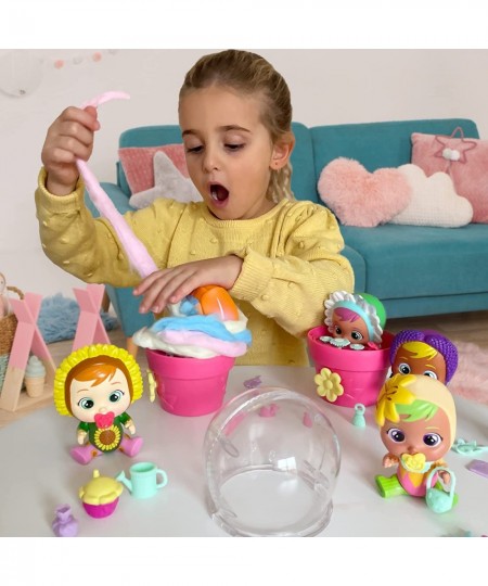 Happy Flowers | 9 Surprises to UNbox Mystery Doll for Girls & Kids 3 and up $15.91 - Doll Playsets