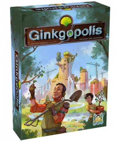 Ginkgopolis Board Game | Competitive Worker Placement Strategy Game for Adults and Kids | Ages 10+ | 1-5 Players | Average Pl...