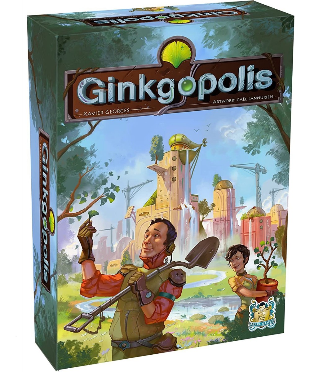 Ginkgopolis Board Game | Competitive Worker Placement Strategy Game for Adults and Kids | Ages 10+ | 1-5 Players | Average Pl...