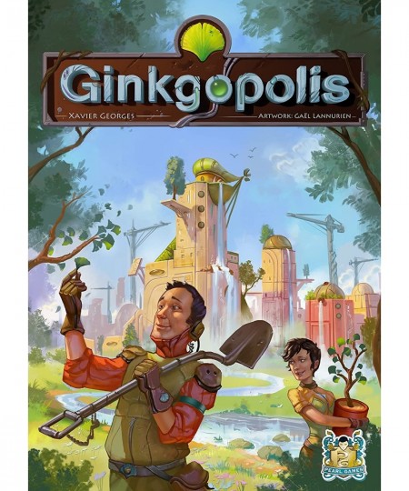 Ginkgopolis Board Game | Competitive Worker Placement Strategy Game for Adults and Kids | Ages 10+ | 1-5 Players | Average Pl...