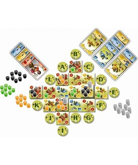 Ginkgopolis Board Game | Competitive Worker Placement Strategy Game for Adults and Kids | Ages 10+ | 1-5 Players | Average Pl...