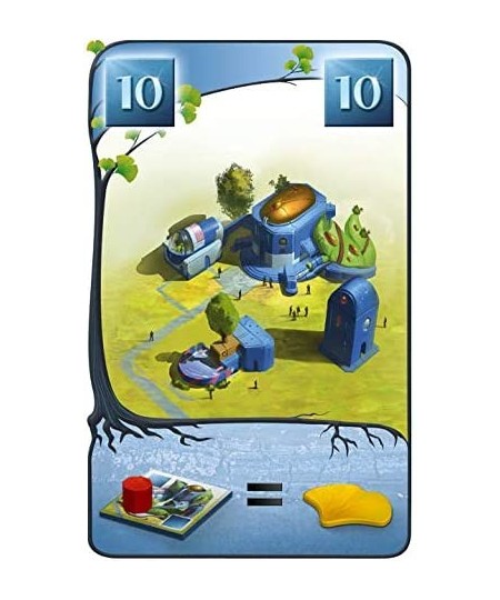 Ginkgopolis Board Game | Competitive Worker Placement Strategy Game for Adults and Kids | Ages 10+ | 1-5 Players | Average Pl...