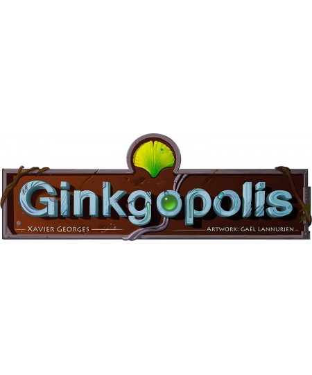 Ginkgopolis Board Game | Competitive Worker Placement Strategy Game for Adults and Kids | Ages 10+ | 1-5 Players | Average Pl...