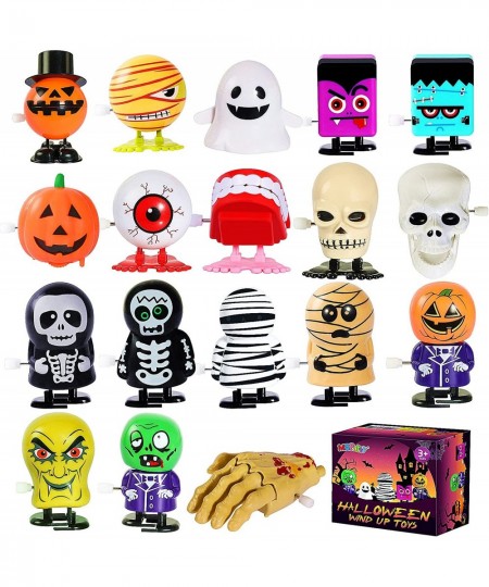 18Pack Halloween Wind Up Toys Assortment for Kids Halloween Toy for Goody Bag Filler Halloween Party Favors $24.66 - Spring &...