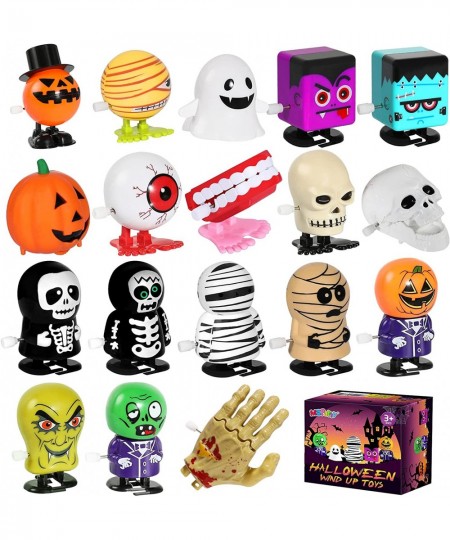 18Pack Halloween Wind Up Toys Assortment for Kids Halloween Toy for Goody Bag Filler Halloween Party Favors $24.66 - Spring &...