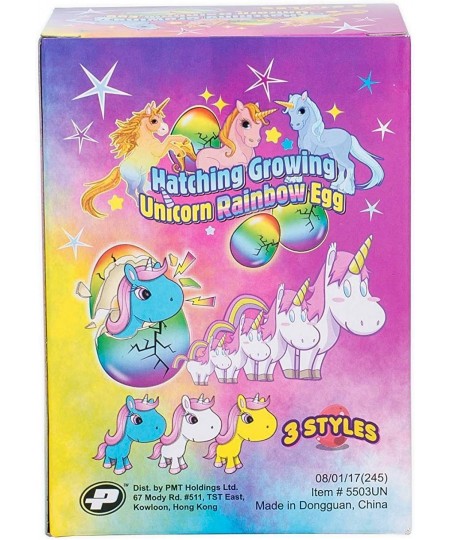 Master Toys & Novelties Surprise Growing Unicorn Hatching Rainbow Egg - Hatch and Grow for Easter Gifts Baskets and Egg Hunts...