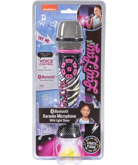 That Girl Lay Lay Bluetooth Karaoke Microphone for Kids Built-in Music and Flashing Lights $52.30 - Kids' Karaoke Machines