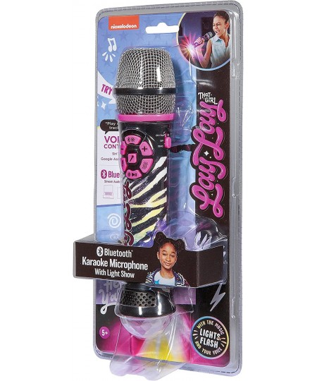 That Girl Lay Lay Bluetooth Karaoke Microphone for Kids Built-in Music and Flashing Lights $52.30 - Kids' Karaoke Machines