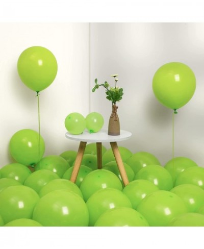 Lime Green Balloons 12Inch/5Inch - 70Pcs Light Green Balloons Birthday Ballons Safari Balloons for Jungle Dinosaur Theme Late...