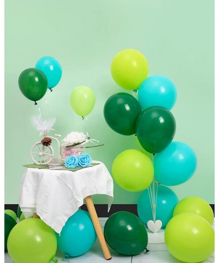 Lime Green Balloons 12Inch/5Inch - 70Pcs Light Green Balloons Birthday Ballons Safari Balloons for Jungle Dinosaur Theme Late...