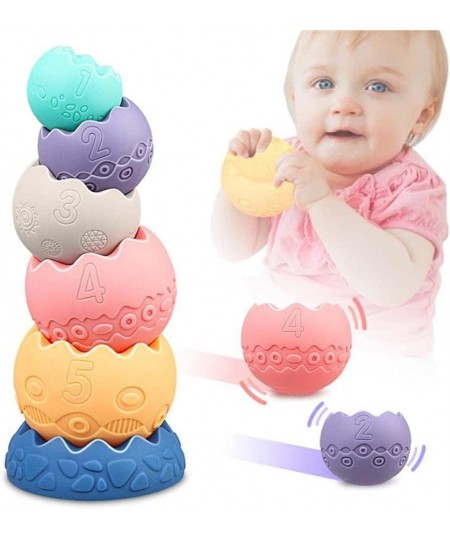 Baby Sensory Balls Toys for Babies 6 9 12 18 Months Soft Building Blocks Toddlers Montessori Early Developmental Educational ...