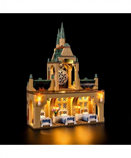 Light for Lego Hogwarts-Hospital-Wing 76398 - Led Lighting Kit Compatible with Lego Harry Potter 76398 - Not Include The Lego...