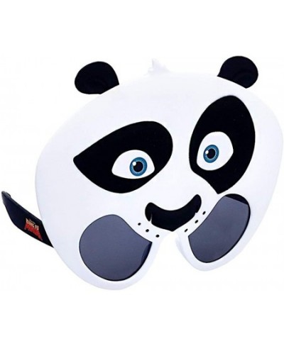 Officially Licensed Kung Fu Panda Po Character Sunglasses Costume Party Favor Shades UV400 One Size Model Number: SG3647 Blac...