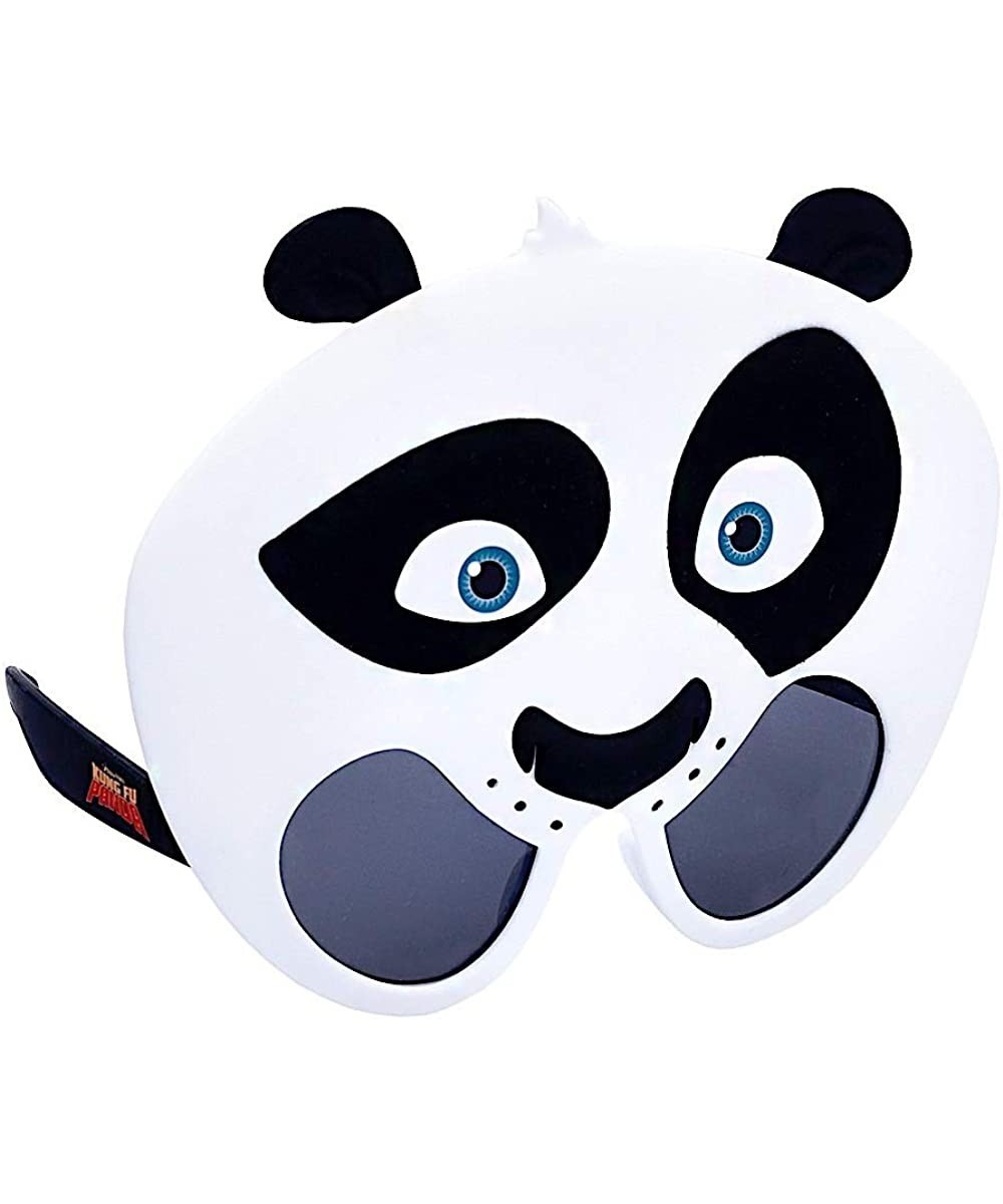 Officially Licensed Kung Fu Panda Po Character Sunglasses Costume Party Favor Shades UV400 One Size Model Number: SG3647 Blac...