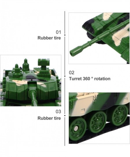 Tank Battle Truck Toy Vehicles Plastic Tank Toys Model Cars Playset Tank Vehicle for Boys Kids (Camouflage Green) $31.65 - Ki...