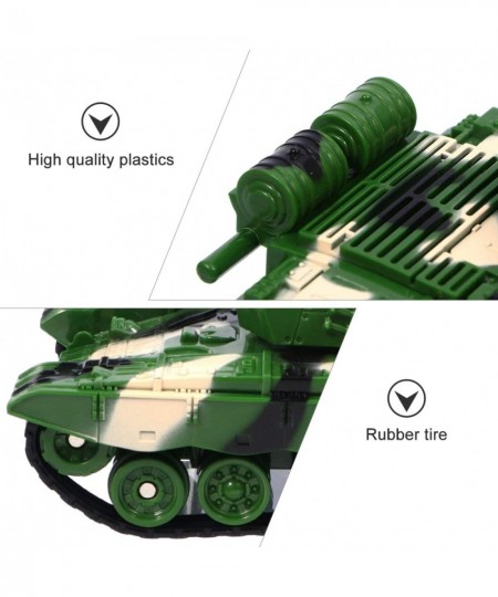 Tank Battle Truck Toy Vehicles Plastic Tank Toys Model Cars Playset Tank Vehicle for Boys Kids (Camouflage Green) $31.65 - Ki...