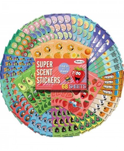 Scratch and Sniff Stickers 68 Sheets Scented Stickers 17 Different Scents Smelly Stickers Best Choice for Kids & Teachers & P...