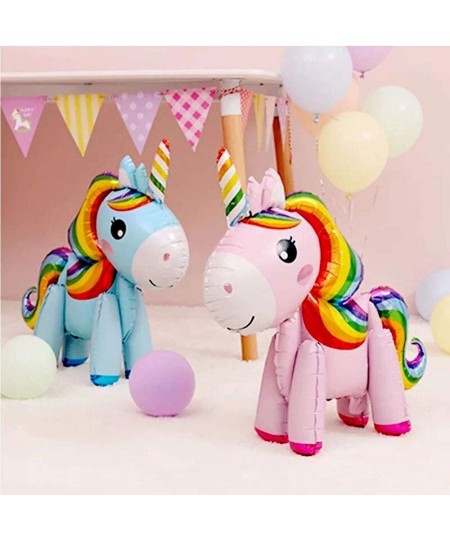 3D Unicorn Balloons for Birthday Party Wedding Baby Shower Decoration Supplies Party Foil Balloon for Children Kids Gift & To...