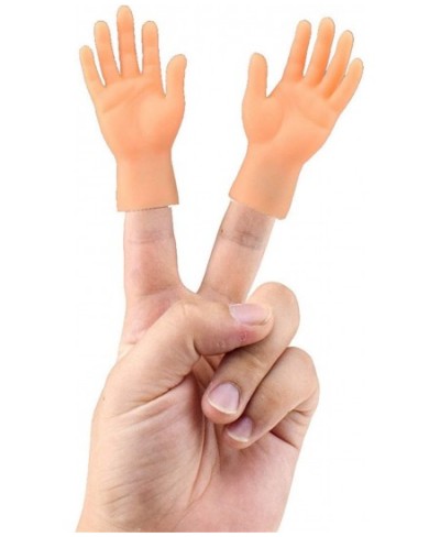 Mini Finger Puppets Tiny Finger Hands with Left Hands and Right Hands Fun and Realistic Prank Toy Goodie Bag Fillers for Boys...