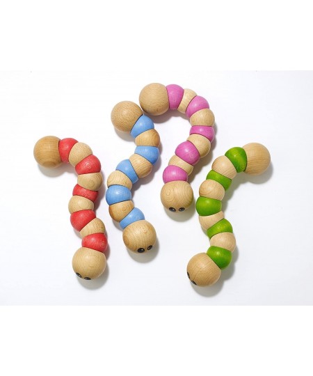 Earthworms - Promote Creative Thinking & Fine Motor Skills - Red Kids 1 & Up $18.95 - Early Development & Activity Toys