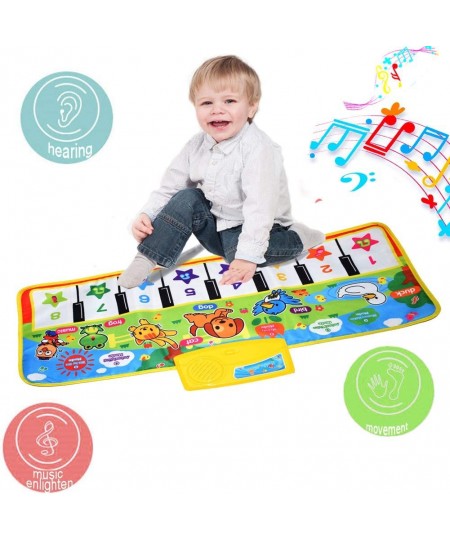 Piano Mat Kids Keyboard Mat Playmat Education Toy Birthday Christmas Easter Day Gift for Kids Boys Girls $22.24 - Kids' Music...