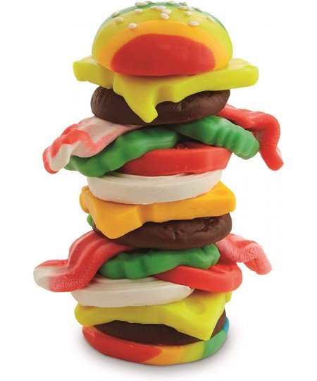 Kitchen Creations Burger and Fries Set with 8 Non-Toxic Colors $41.30 - Kids' Art Clay & Dough