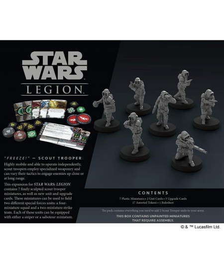 Star Wars Legion Scout Troopers EXPANSION | Two Player Battle Game | Miniatures Game | Strategy Game for Adults and Teens | A...