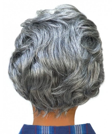 Old Man Wig Child Size Costume Wig Gray Grey Silver Old Person Hair Grandpa Gramps Dad Politician Comic Kids Accessory Ages 5...