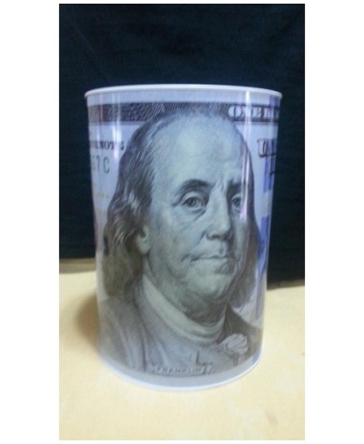 100 Dollar Bill Tin Money Bank JUMBO Bank Note Tin Metal Money Box 100$ Bill dollar moneybox 8.5' Tall x 6.0' Metal Money Coi...