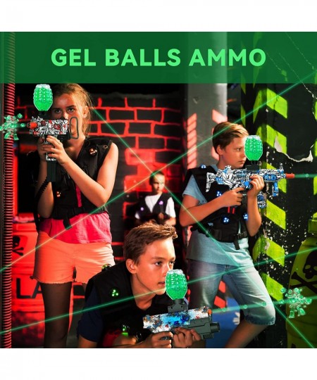 Refill Ammo Gel Ball Glow in The Dark Water Balls Beads Non-Toxic Fluorescence Gel Ammo for Gel Blaster Toys (7-8mm 5 Pack-20...