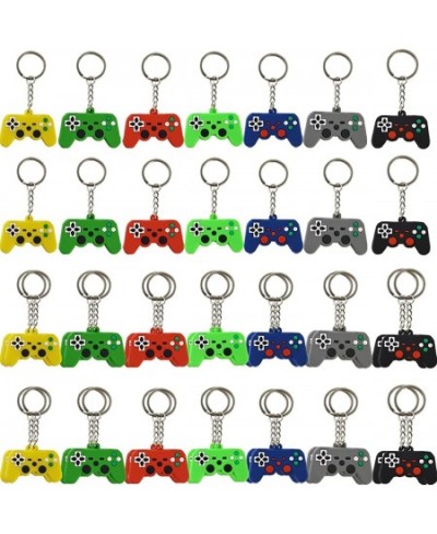 42PCS Video Game Controller Keychains Game Controller Handle Key Ring Video Game Keychain Pendant for Video Game Party Favors...