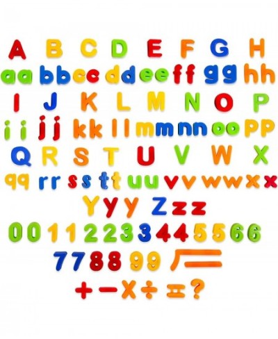 106PCS Magnetic Letters & Numbers for Toddlers Early Learning Toy Refrigerator Magnets for Kids ABC Gift for Boys Girls Class...