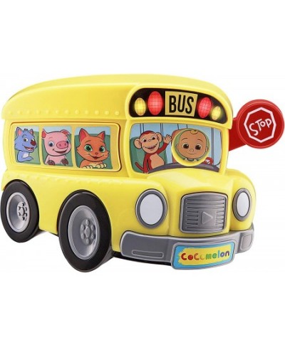 Cocomelon Musical Bus for Kids - Yellow School Bus with Built-in Cocomelon Songs and Sound Effects Fun Musical Cocomelon Toy ...