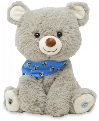 My Bear Coby - Animated Bear Cub Stuffed Animal 11" Gray Singing Plush Toy $43.38 - Plush Interactive Toy Figures